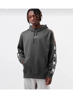 Nike Sportswear Repeat Pollover Hoodie Kahverengi Erkek Sweatshirt DQ4979-254