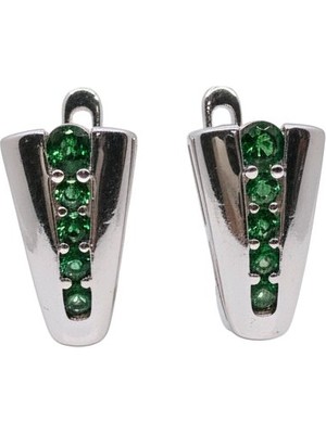 Tasarım Zümrüt Yolu V Küpe