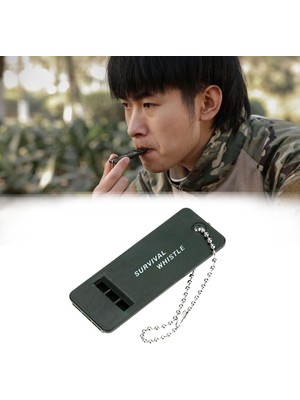 Dumles® Kamp Outdoor Yaşam Yüksek Sesli Acil Durum Survival Plastik Düdük