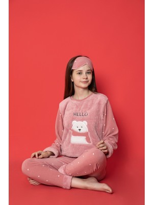 Asel Çocuk Polar Pijama Takımı