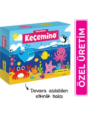 Yükselen Zeka Keçemino Etkinlik Halısı - Deniz Dünyası