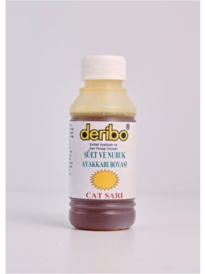 Deribo Süet ve Nubuk Ayakkabı Boyası, Süet Nubuk Ayakkabı Bakım. 100ML. Sünger Hediyeli.