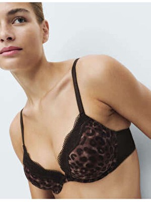 Marks & Spencer Jasmine Dantel Detaylı Destekli Derin V Yaka Sütyen