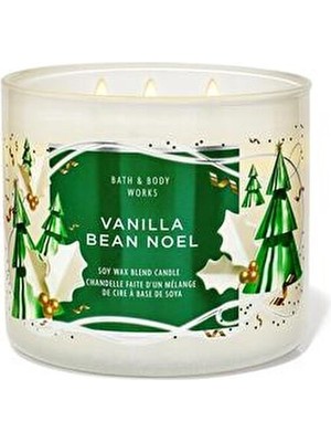 Bath & Body Works Vanilla Bean Noel Büyük Mum