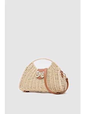 Oggo Hasır Omuz Çantası