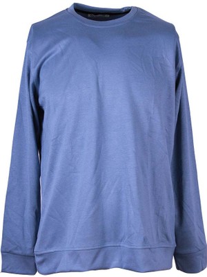 Trender Basic Modal Octavian Mavi Erkek Sweatshirt 26YG08000054