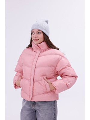 Roba -Regular Dolumlu, Su Iticili, Şişme Kadın Mont RBW-310