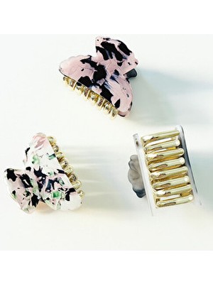 Tupek Store 3'lü Set Modern Kışkaçlı Mandal Toka