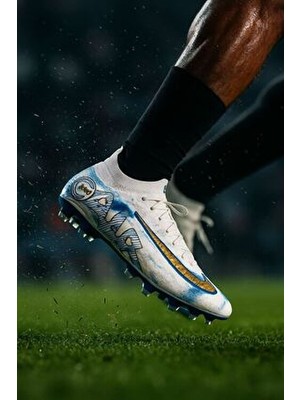 Liarca Pro-X Profesyonel Futbol Ayakkabısı Halısaha Çim Saha Çoraplı Çocuk Krampon Yetişkin