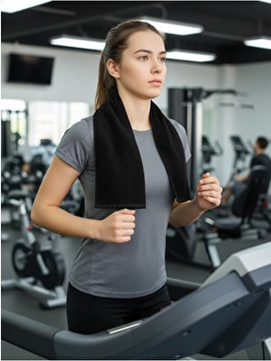 Mikrofiber Sporcu Havlusu, Ter Emici Fitness, Plates, Boks, Tenis, Spor Havlusu