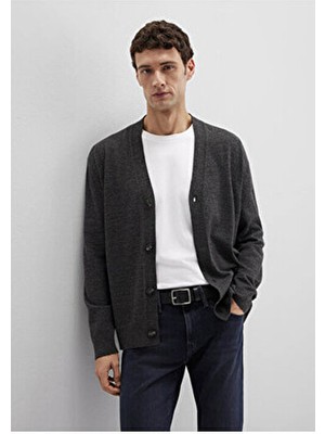 Mavi Erkek Hırka Antrasit Melanj 0710317-80023