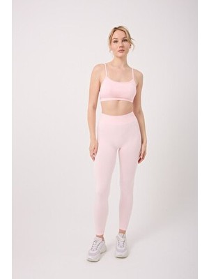 Forever More Aura Model Arkası Büzgülü Toparlayıcı Etkili Yüksek Bel Dikişsiz Tayt