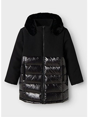 Name It Siyah Kız Çocuk Şişme Mont 13246863
