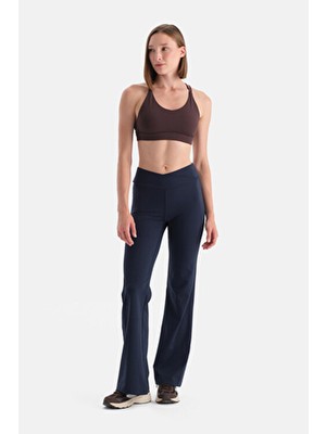 Dagi Lacivert Kadın Ispanyol Paça Tayt