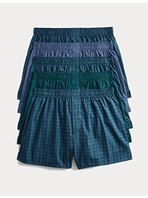 Marks & Spencer 5’li Saf Pamuklu Boxer