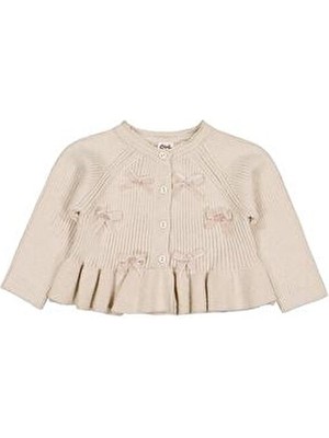 Civil Baby Fiyonklu 6-18 Ay Hırka - Bej 18-24 Ay