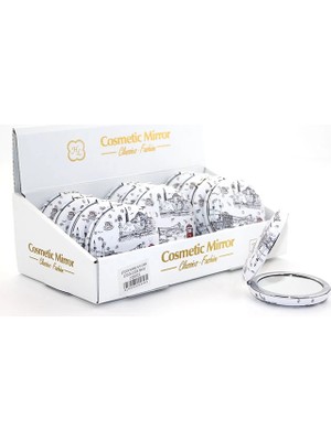 Taşlı Istanbul Tasarımı El Aynası Kalın ALK2494 CHN-T775