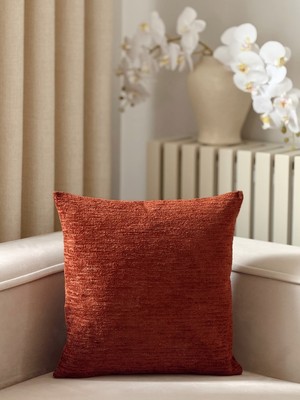 Aysa Home Decor Pure Düz Kiremit Tekli Kırlent Kılıfı