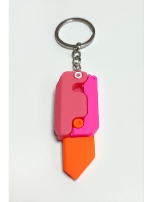 SHC4200 Bıçak Silikon Anahtarlık