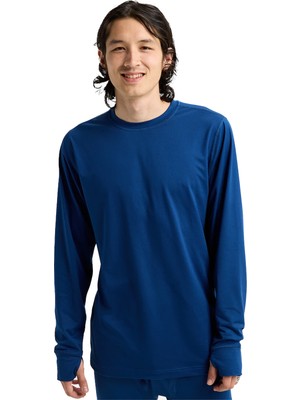 Burton Midweight Base Layer Crew Erkek Mavi Içlik Üst