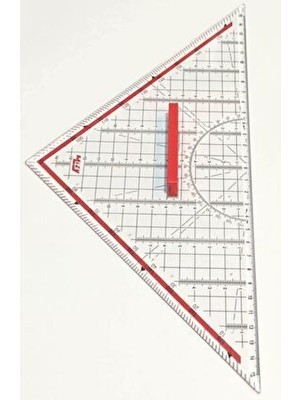 Tml Aristo Cetveli 32 cm - 3 Kenarlı Geometry Triangle Ruler