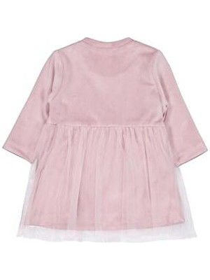 Civil Baby Tüllü Elbise ve Jile 6-18 Ay Lila Renkli Uzun Kollu Özel Olay İçin Şık Stil