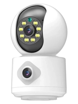 VeraGlobe Buğz Çift Lensli Iç Mekan Wi-Fi Kamera