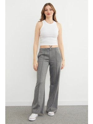 FullaModa Yanı Şeritli Çimalı Modal Eşofman Altı