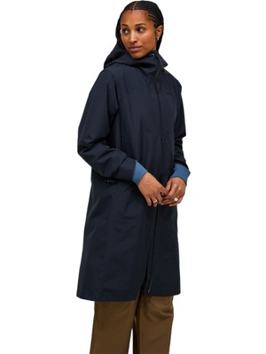 Peak Performance Treeline Shell Parka Kadın Siyah Outdoor Ceketi