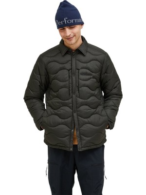 Peak Performance Helium Synthetic Overshirt Erkek Yeşil Outdoor Ceketi