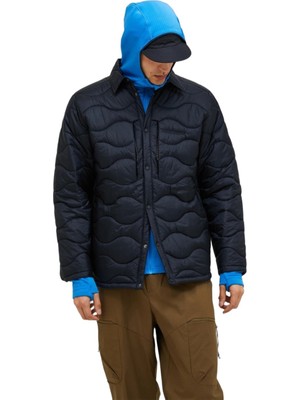 Peak Performance Helium Synthetic Overshirt Erkek Siyah Outdoor Ceketi
