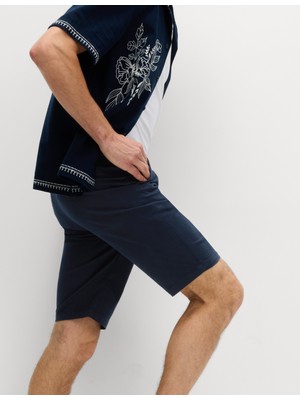 Marks & Spencer Regular Fit Streç Chino Şort