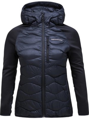 Peak Performance Helium Down Hybrid Hood Kadın Siyah Outdoor Ceketi