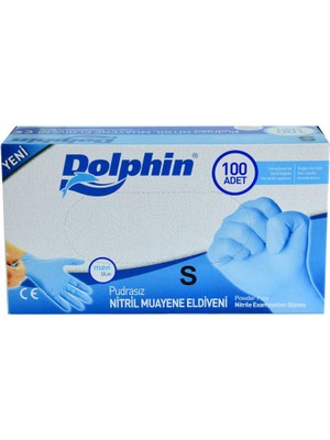 SHC4200 Pudrasız Nitril Eldiven Küçük Boy (S) 100 Lü Paket