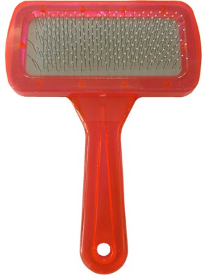 SHC4200 Kedi Köpek Tarağı Şeffaf 9*14 cm Turuncu