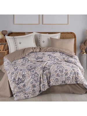 SHC4200 Tek Kişilik Poplin Nevresim Takımı Anabel Gri