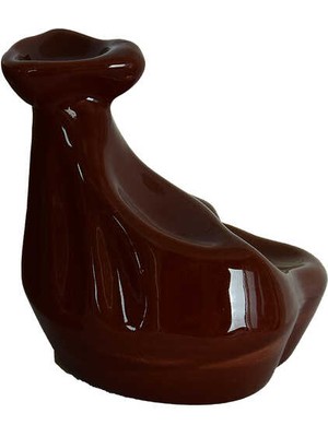 SHC4200 Geri Akış Buhurdanlık Tütsülük Seramik Şelale Kahverengi Backflow