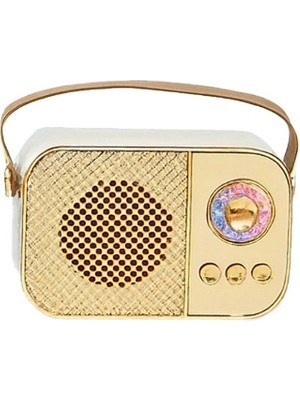 Moresun Buğz LED Aydınlatmalı Hoparlör Bej