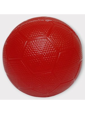 SHC4200 Köpek Oyuncağı - Plastik Düdüklü Top - Kırmızı