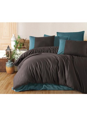 SHC4200 Butik Serisi Çift Kişilik Nevresim Takımı Pure V5 Antrasit