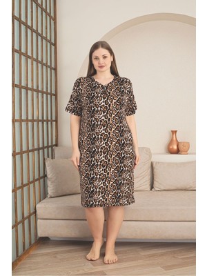 Asel Büyük Beden Ultrasoft Likralı Penye Elbise