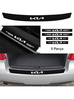 Kia Cerato Bağaj ve Kapı Eşiği Karbon Sticker (Set)