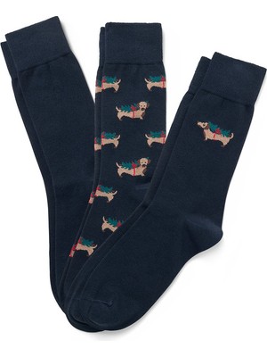 Tchibo Erkek Çorap, 3lü, Köpek