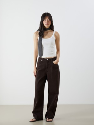 Lc Waikiki Yeni Sezon Baggy Fit Kadın Jean Pantolon