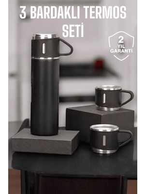 Sb Shopping 500 ml Kapasiteli Taşınabilir Basınçlı Termos Seti Günlük Kullanım Için Ideal