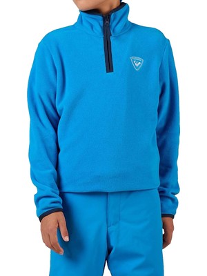 Rossignol Jr Strawpile Fleece Hz Unisex Çocuk Mavi Içlik Üst