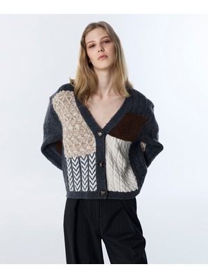 Twist DESEN MIX V YAKA TRİKO HIRKA TW6250050606036