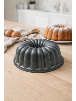 Luxxa Home Leona Kek Kalıbı 25CM Antrasit
