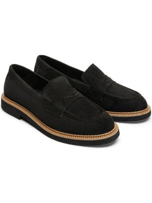 Emienza Vega Süet Bant Detaylı Bayan Loafer