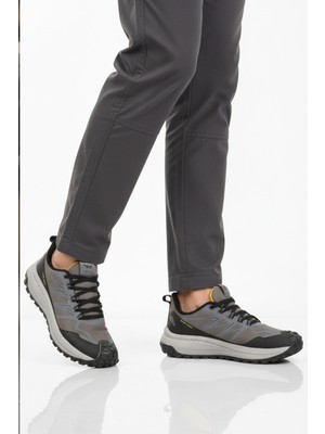 Walkway Füme Kaymaz Bağcıklı Esnek Erkek Spor Ayakkabı Osiria 2035 M